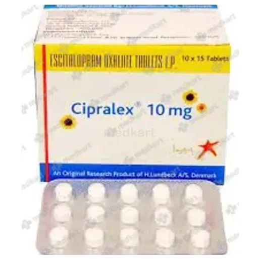 cipralex 10mg tablet 15's